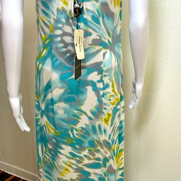 Tommy Bahama Teal and Yellow Floral Dress - Picture 6 of 9